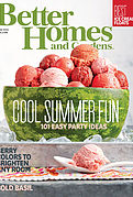 Better Homes and Gardens Magazine Cover
